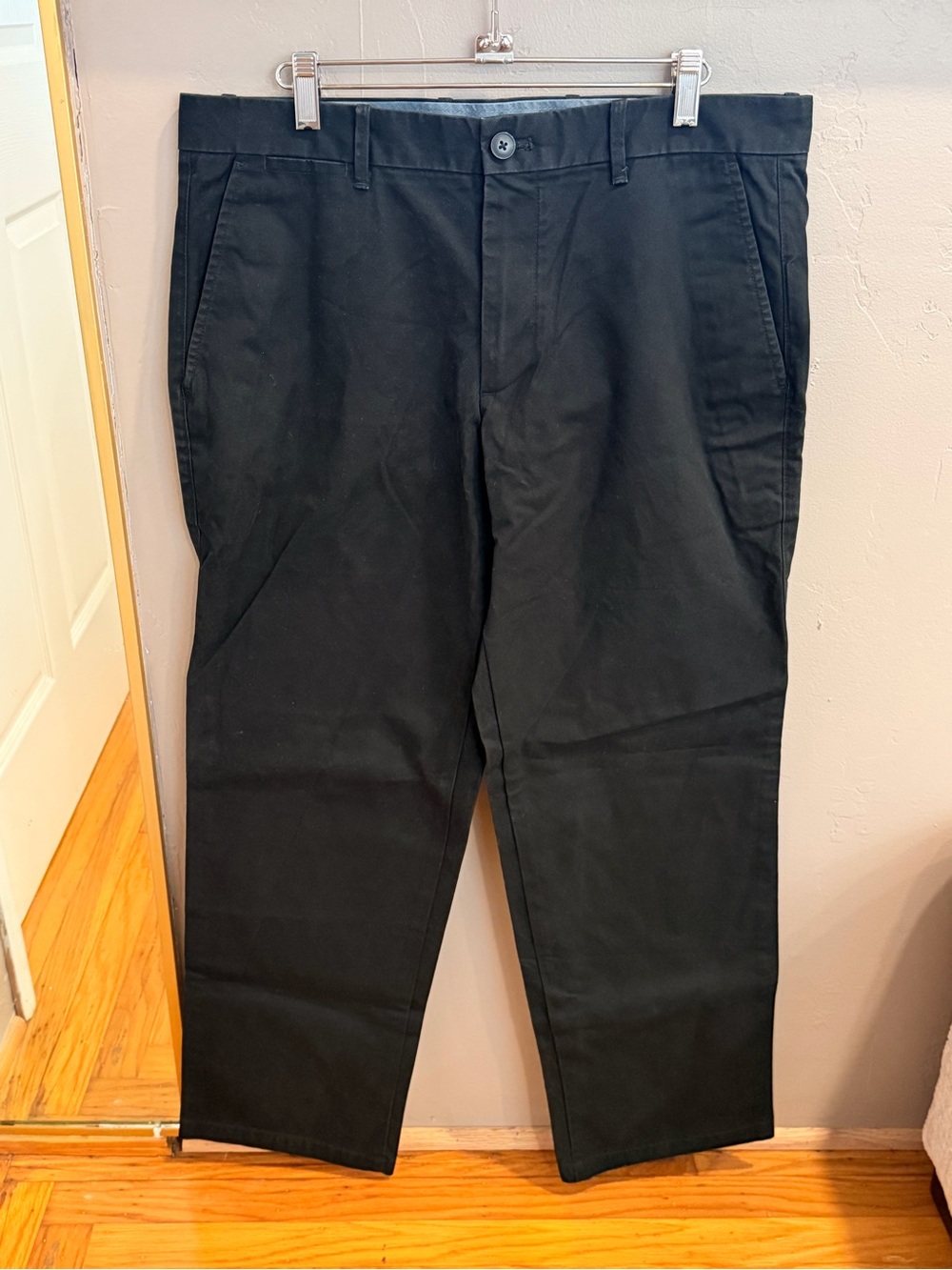GAP‎ Black Men's Chino Pants Relaxed Fit #485